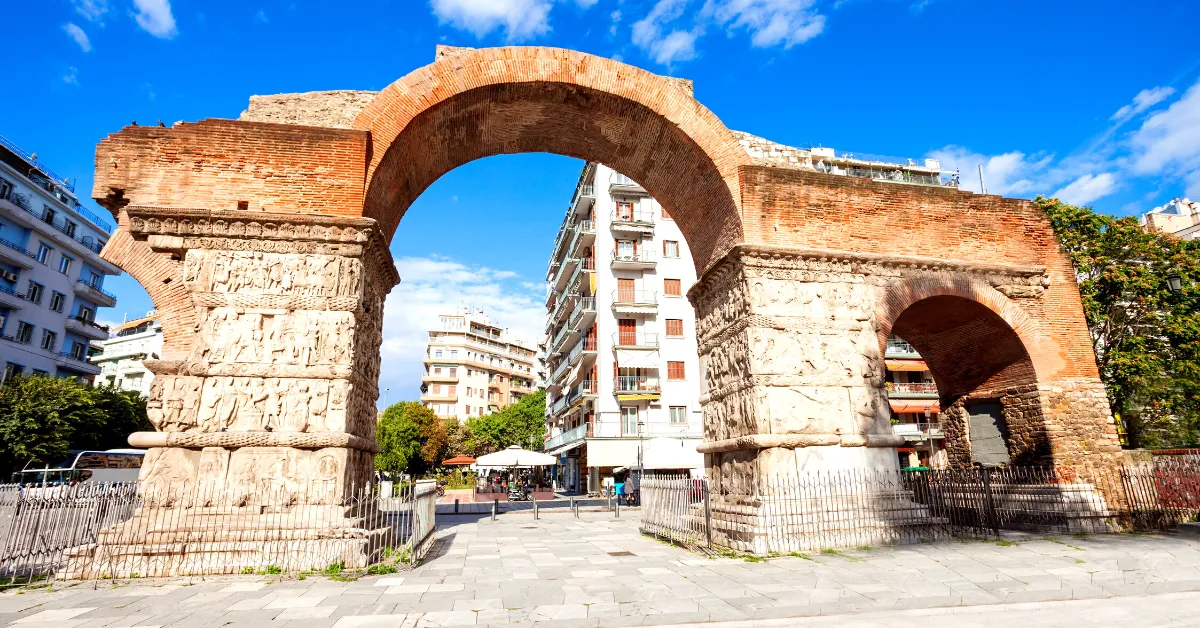 arch of galerius thessaloniki