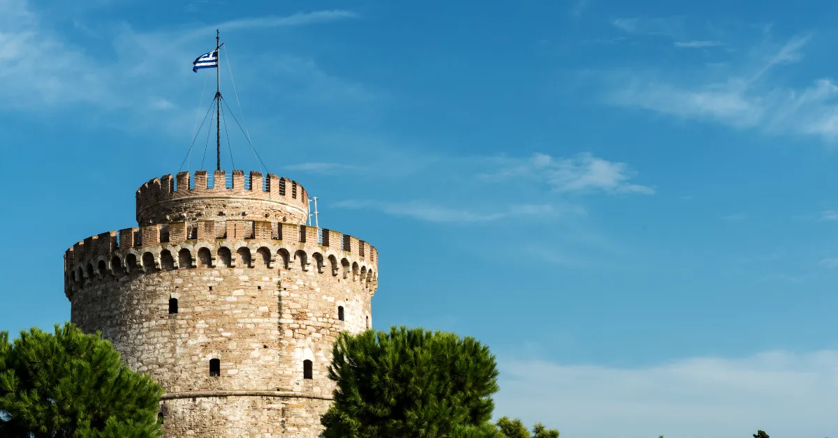 white tower in thessaloniki