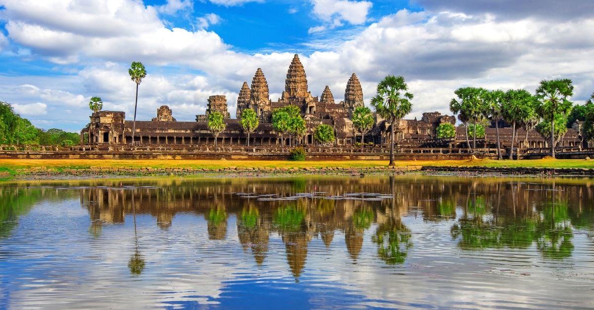 Angkor Wat Temple, Siem Reap in Cambodia