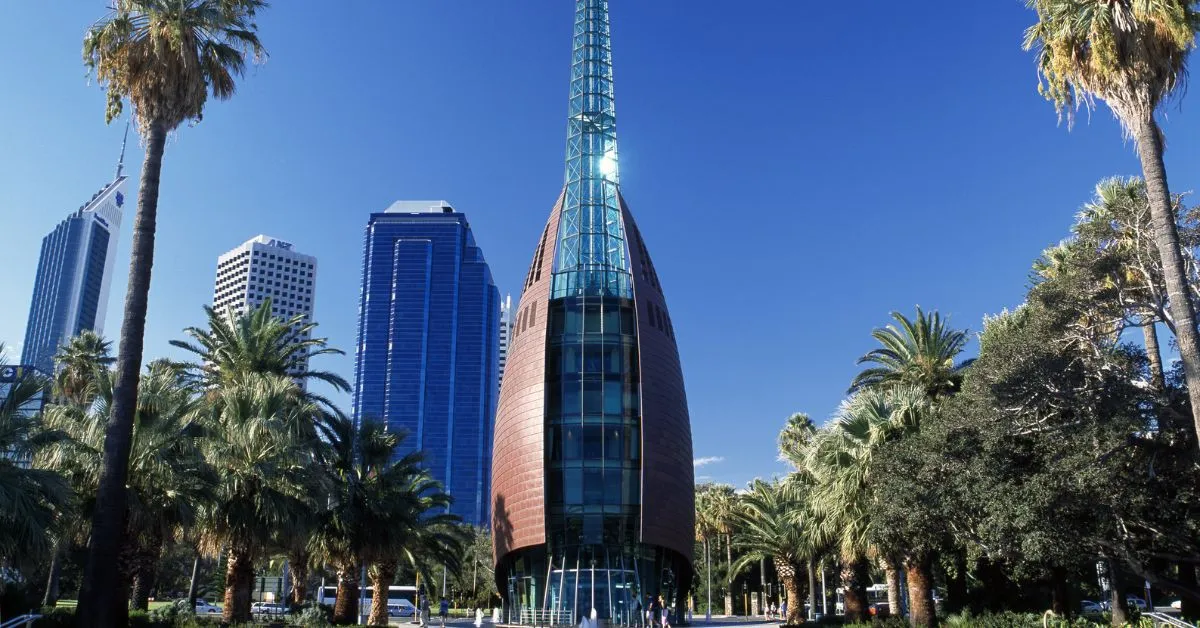 Bell tower, Perth, Australia