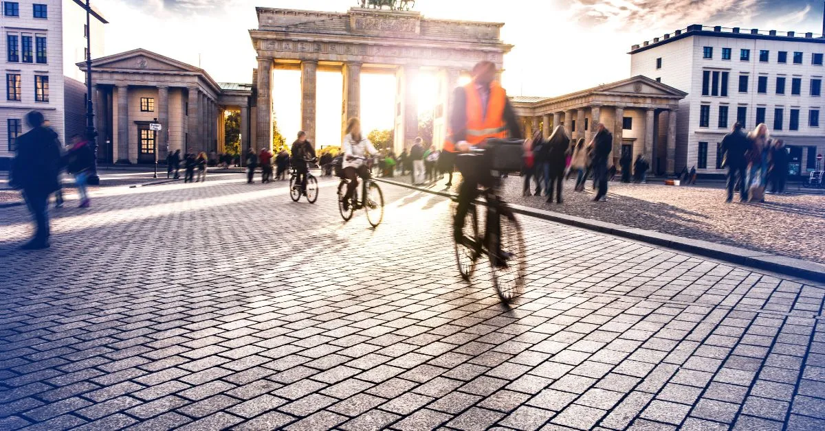 Cycling tour in Berlin, Germany