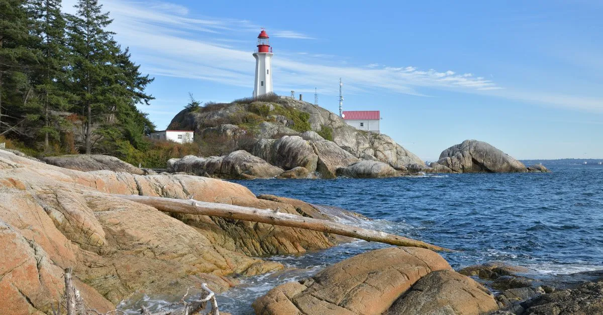 Lighthouse Park Trail in Vancouver, Canada