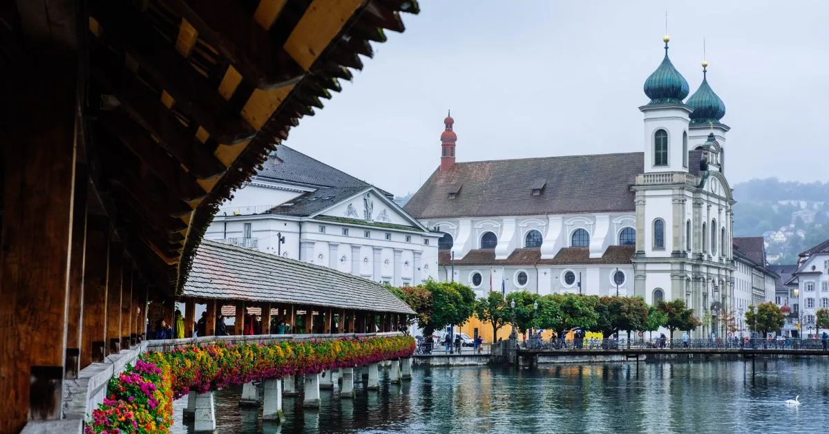 Lucerne chapel bridge, Switzerland