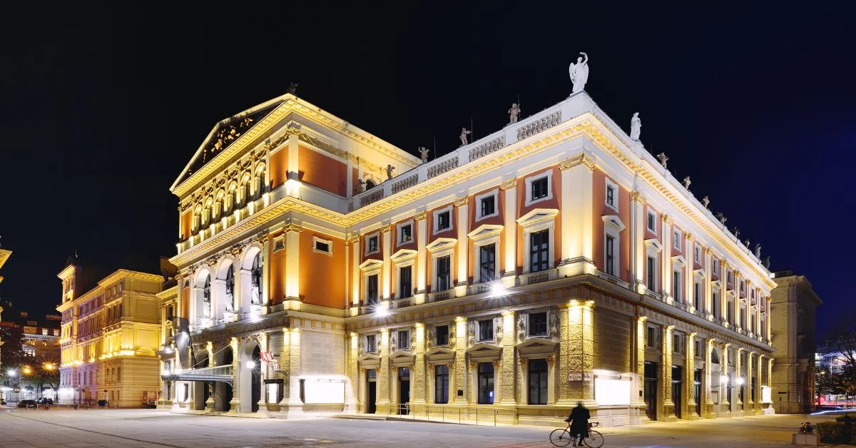 Musikverein Golden Hall in Vienna, Austria