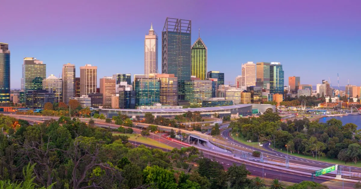 Perth skyline, Australia