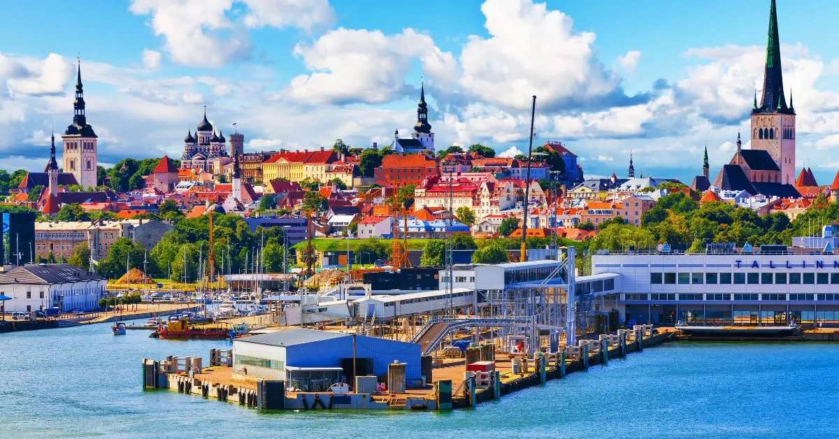 Tallinn port, Estonia