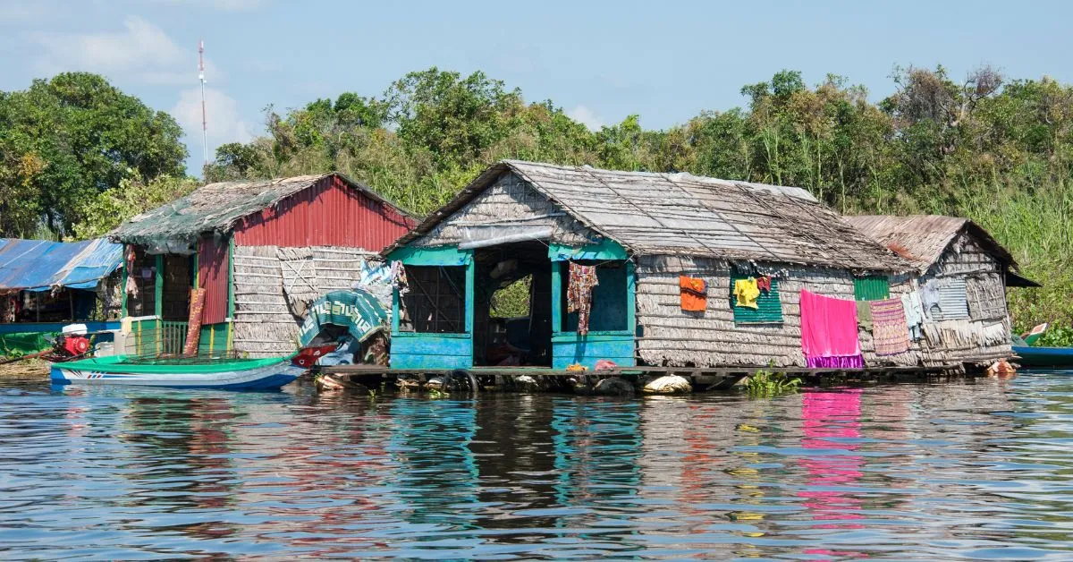 Tonle Sap in Cambodia