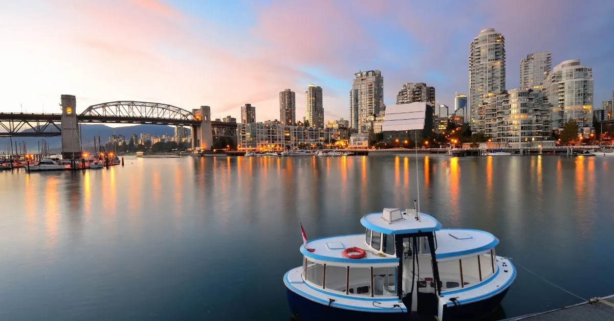 Waterfront in Vancouver, Canada