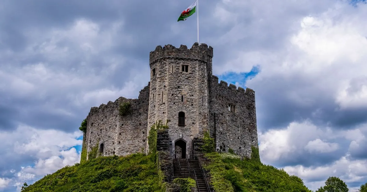 Cardiff castle, Wales