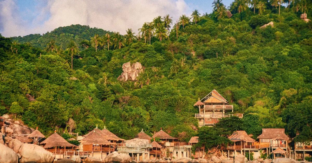 Koh Tao bungalows, Thailand