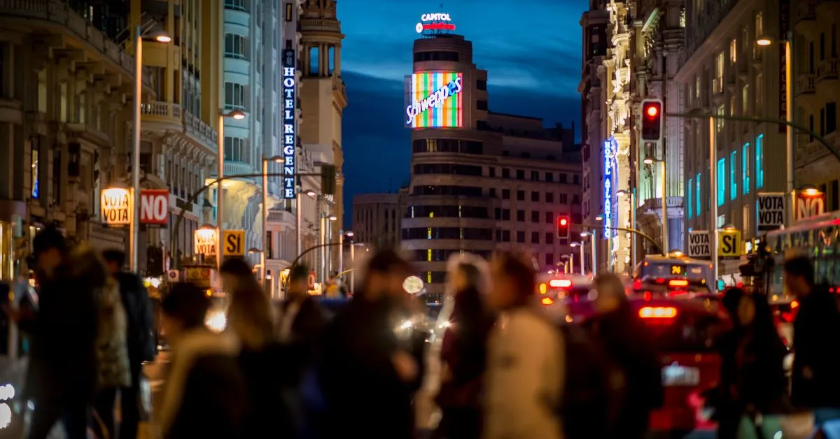 Madrid by night