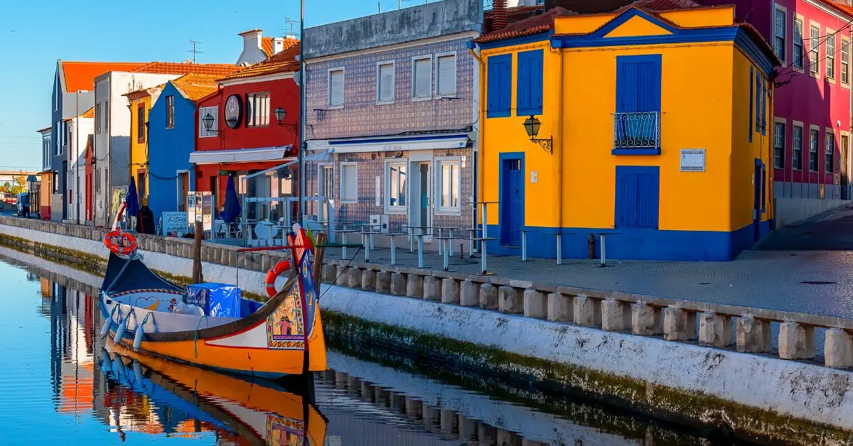 Moliceiro boat, Aveiro, Portugal