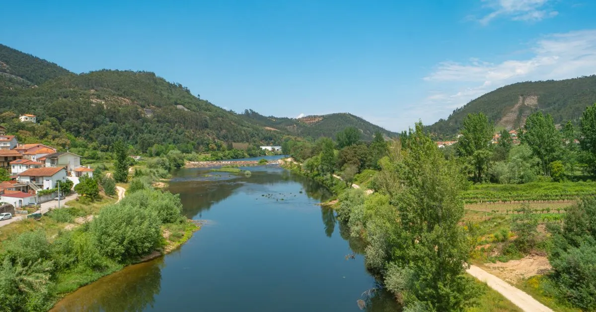 Mondego River Coimbra, Portugal