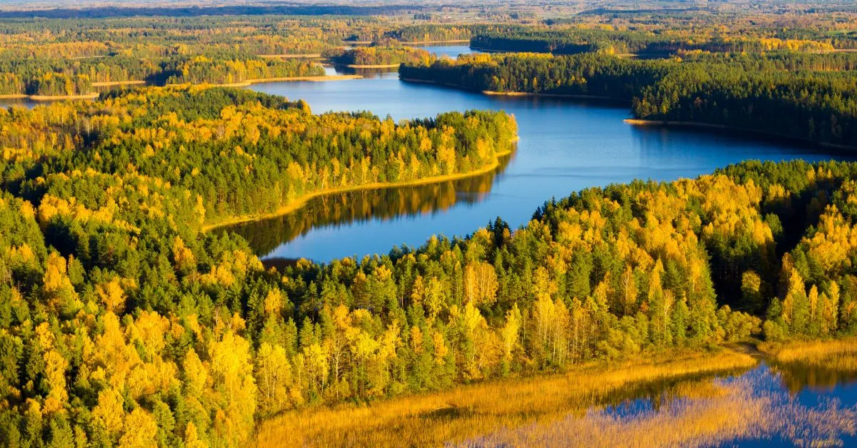 Rusons Lake, Latvia