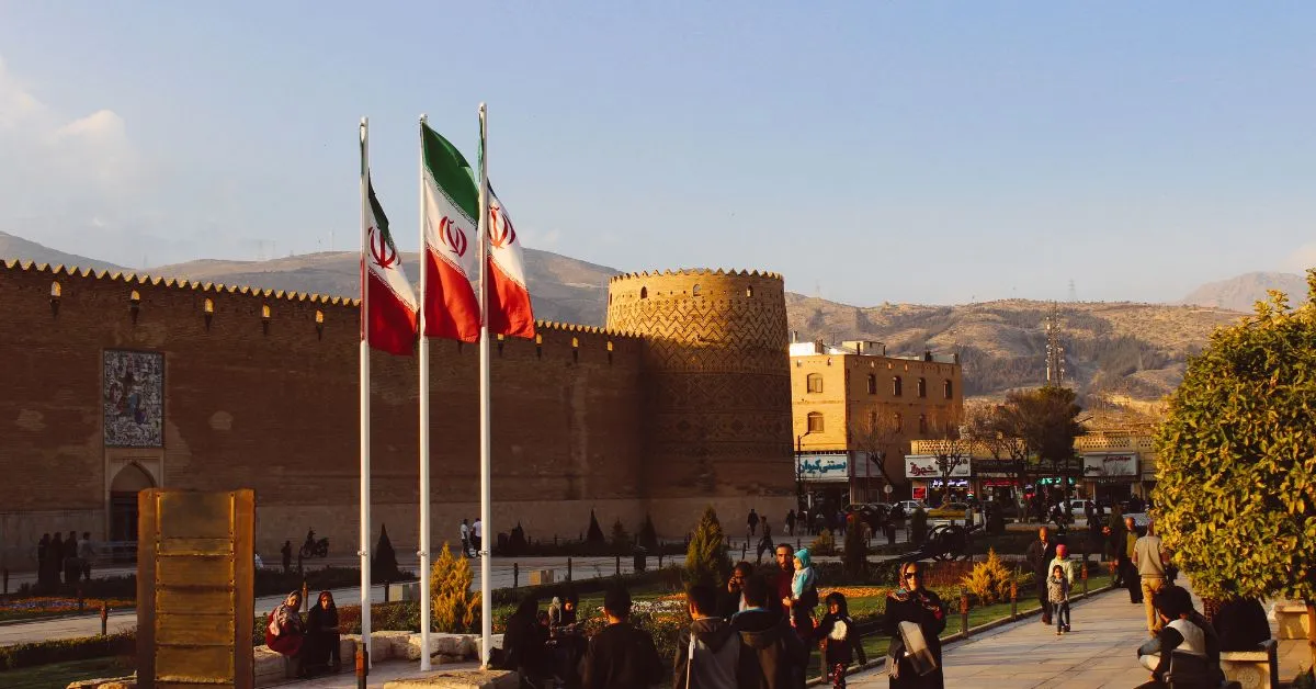 Tourists in Iran