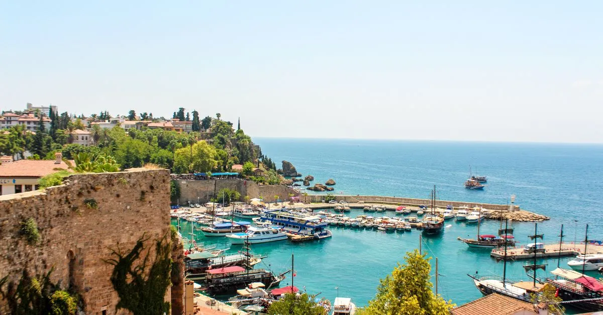 Antalya boats, Turkey