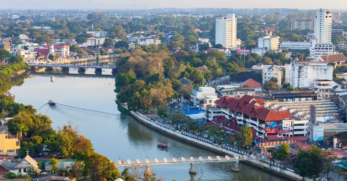 Chiang Mai river, Thailand