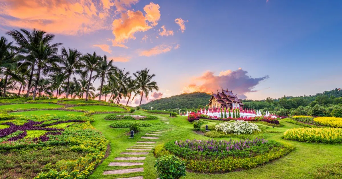 Chiang Mai temple , Thailand