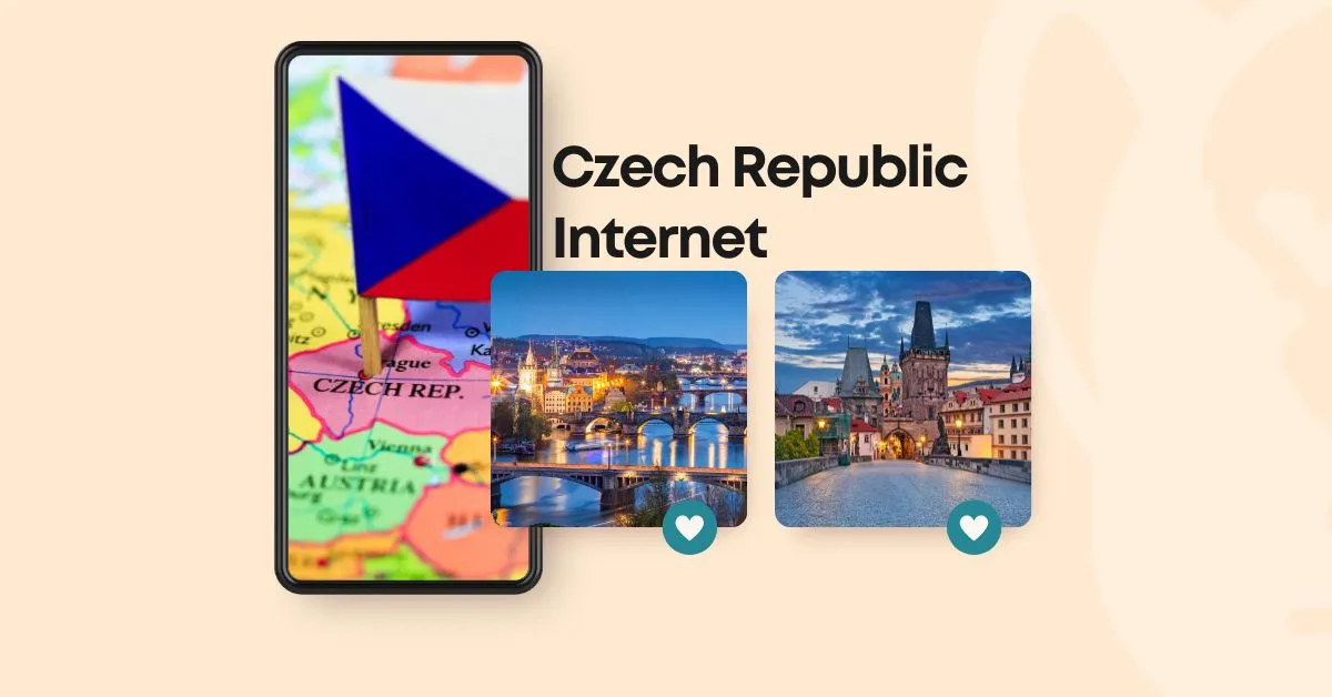Česká republika Internet a Wi-Fi: Co potřebujete vědět |  2023