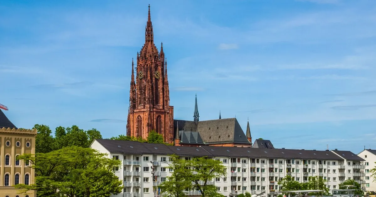 Downtown Frankfurt Germany