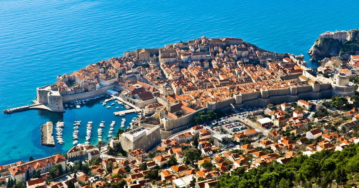 Dubrovnik old town views, Croatia