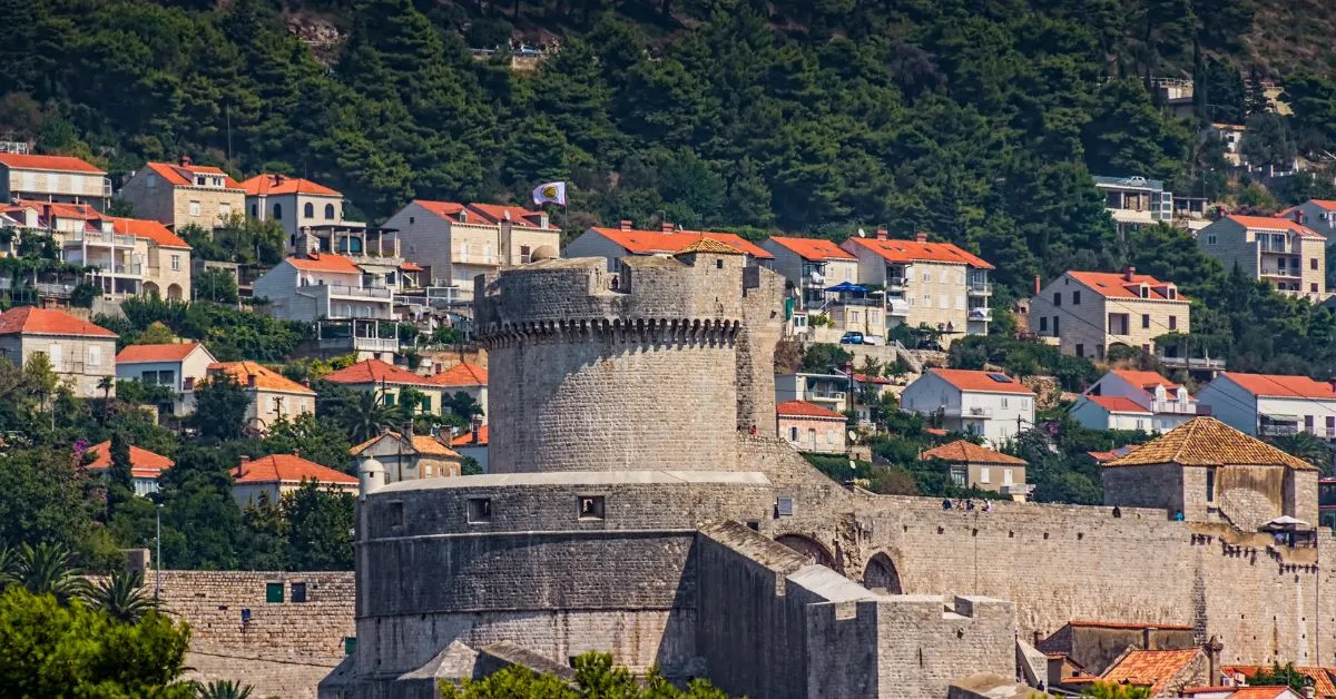 Dubrovnik old town walls, Croatia