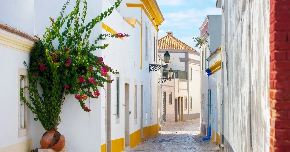 Faro Street Portugal