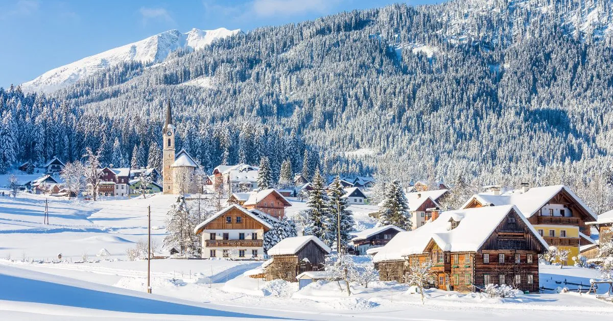 Gosau in winter