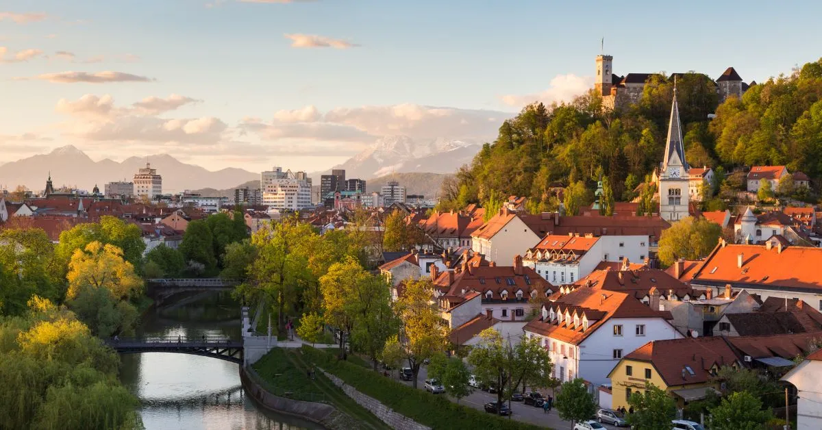 Ljubljana city Slovenia