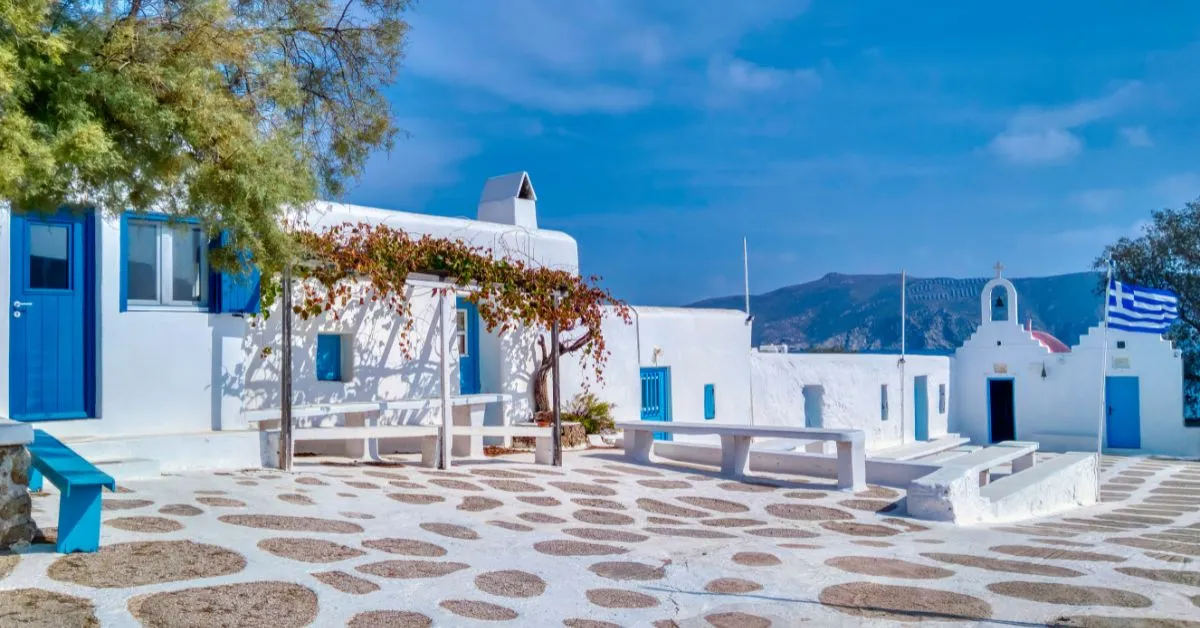 Mykonos houses, Greece