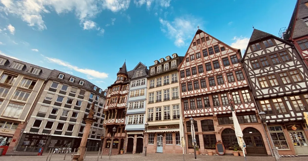Old Town in Frankfurt Germany