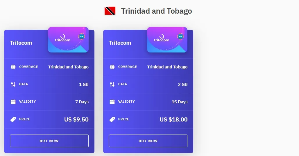 airalo trinidad et tobago esim