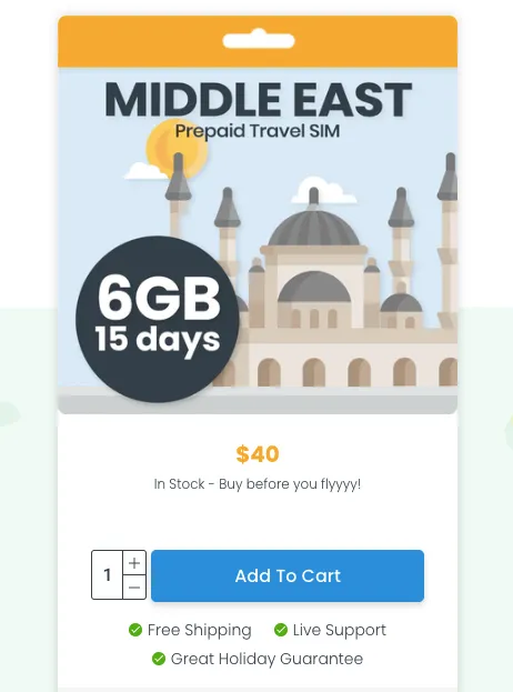 Simify Saudi Arabia SIM plan