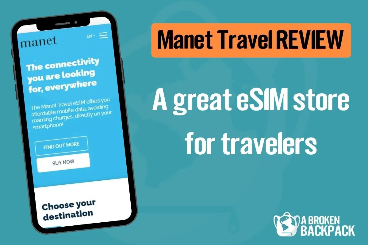 Manet travel esim Review